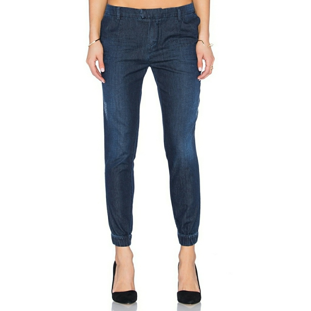 Etienne Marcel Denim Jogger in Dark Wash